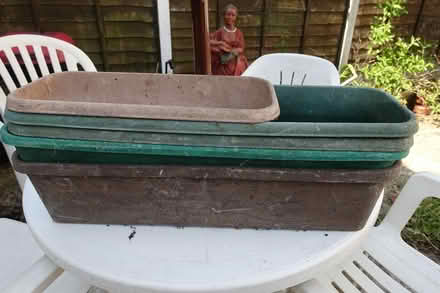 Photo of free Plastic Planters (tooting SW17) #1