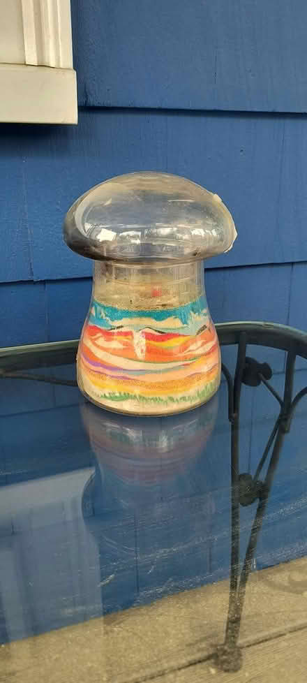 Photo of free Sand jar for candle (Watertown South Side) #1