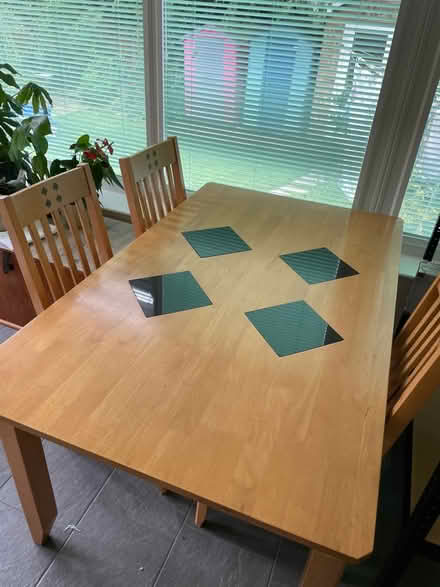 Photo of free Dining table with 6 chairs (Brickhill, Bedford) #3