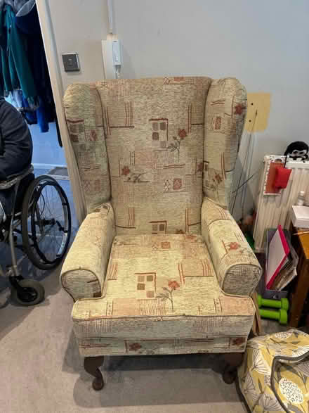 Photo of free 2 wing back chairs (TQ2) #1