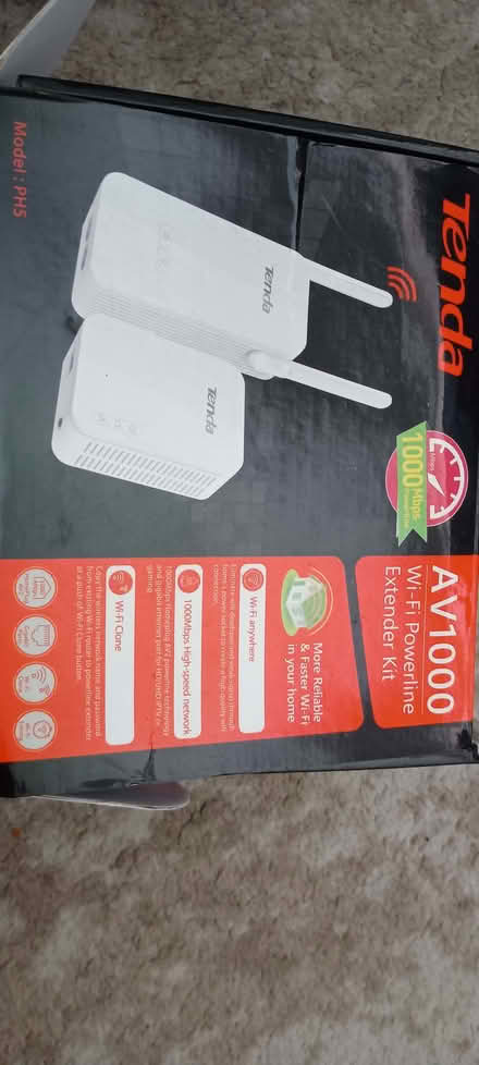 Photo of free WiFi Power Line extender kit (Benton NE7) #4