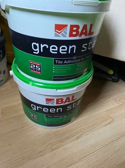 Photo of free Tile adhesive 10 L (Luton area) #1
