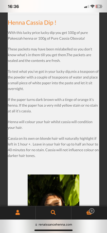 Photo of free ‘Lucky dip’ Henna powder (Ruislip HA4) #2