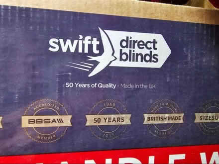 Photo of free Fabric blinds+ frame (TW5, Hounslow West) #1