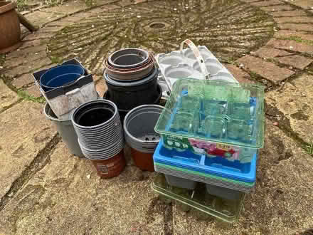 Photo of free Assorted pots and trays (Ferndale DY11) #1