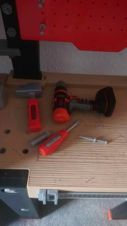 Photo of free Toy Black and Decker work bench (M21) #3