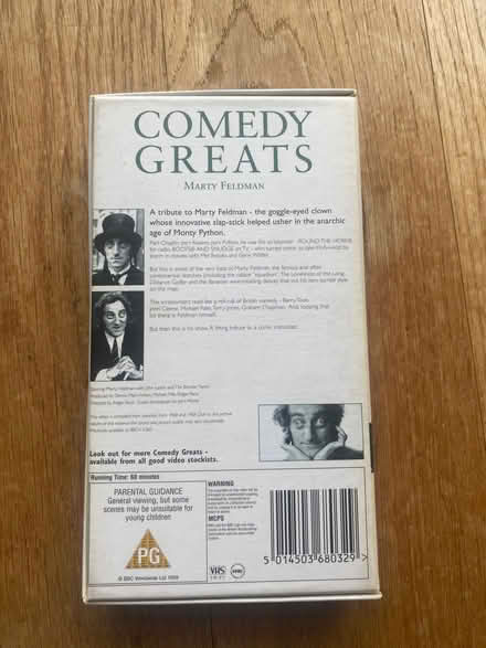 Photo of free VHS - Marty Feldman Comedy Greats (Moulsham CM2) #3