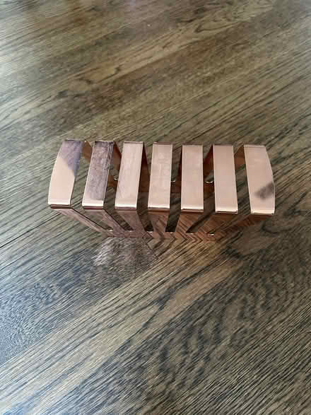 Photo of free Rose Gold mail holder (Shepherd Park DC) #1