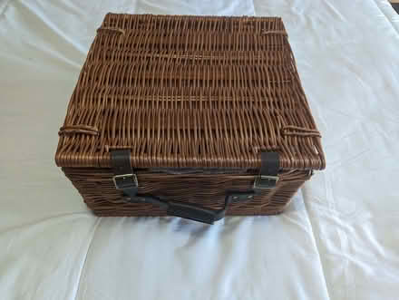 Photo of free Wicker basket as new. (Loversall DN4) #3