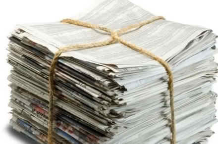 Photo of Old Newspaper (Cale Green SK2) #1