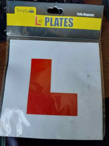 Photo of free Magnetic L plates (2) (Grangetown, Cardiff, CF11) #1