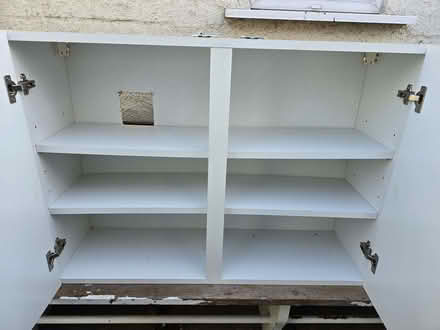 Photo of free White Wall Cabinet (Bozeat NN29) #2