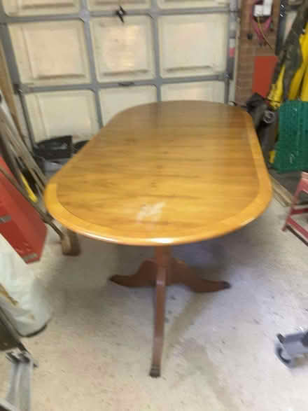 Photo of free large wooden dining room extendable table (The Rock TF3) #3