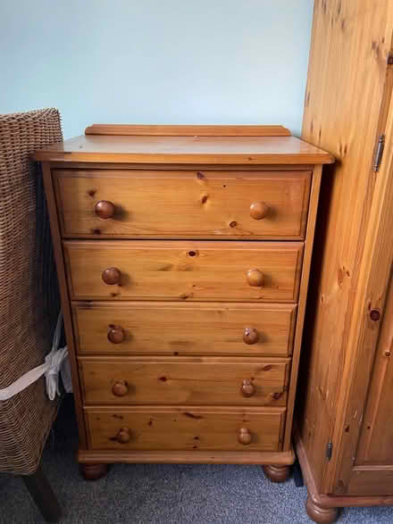 Photo of free Bedroom furniture (pine) (G66) #1