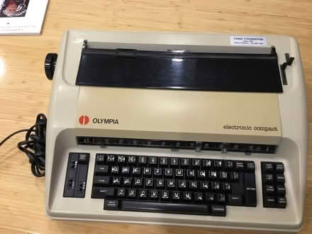 Photo of free Classic Olympia Typewriter-works (Hintonburg) #1