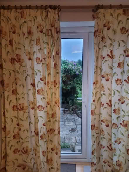 Photo of free Pair of full size French Window curtains, almost new. (Brookvale RG21) #3