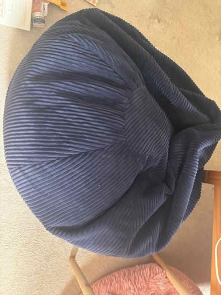 Photo of free Blue bean bag (Arborfield RG2) #1