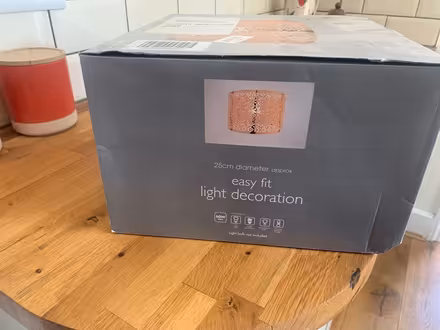 Photo of free Gold lamp shade (World's End RH15) #1