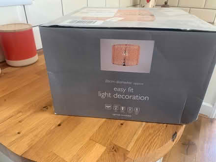 Photo of free Gold lamp shade (World's End RH15) #1