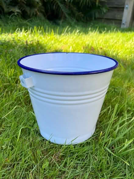 Photo of free Enamel Bucket - Upcycle? (Winkfield Row RG42) #1