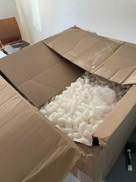 Photo of free Large box full of packing peanuts (Northgate) #1