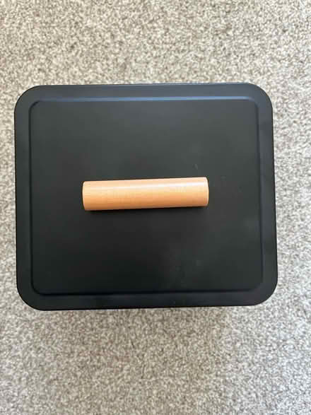 Photo of free Black tin box (Fulbourn) #2