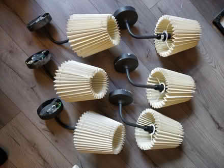 Photo of free 6 wall mounted lamps (NR1 4HH) #1