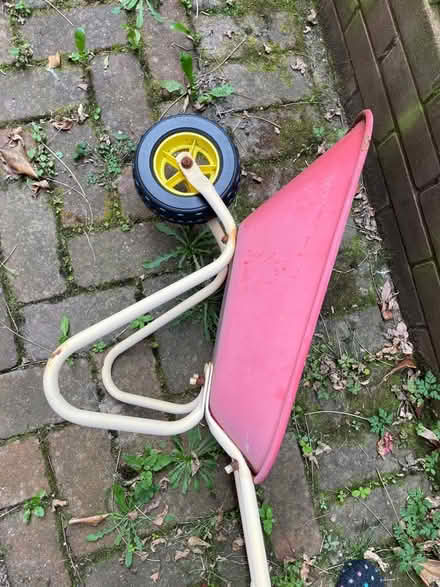Photo of free Small metal wheelbarrow for child (East Grinstead) #2