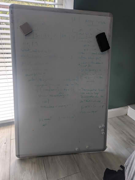 Photo of free White board with accessories (Northwood, Santry) #4