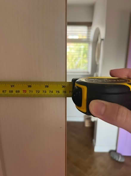 Photo of free Wooden Door & Black Handle (Nuthall/Kimberley, Nottingham) #3