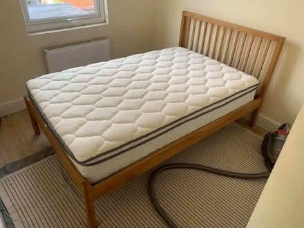 Photo of free Queen sized bed and mattress (Clapton) #1