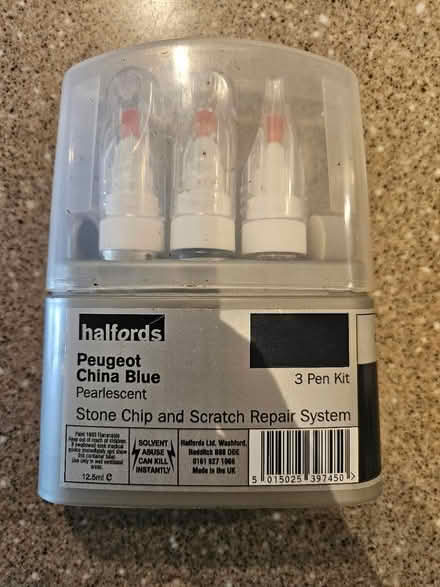 Photo of free Peugeot China blue paint repair kit (Reading RG1) #1