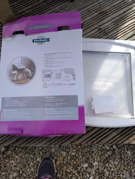 Photo of free Large dog flap never used (Barry) #2