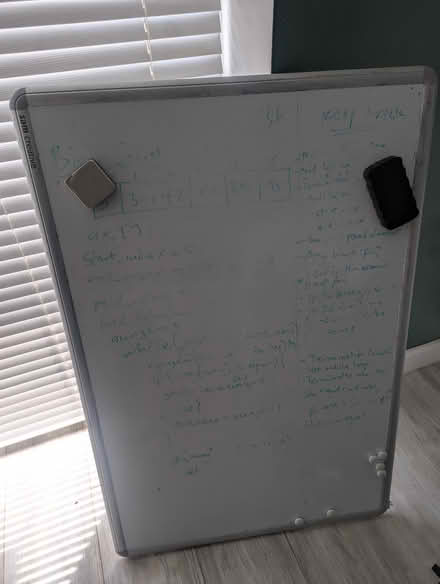 Photo of free White board with accessories (Northwood, Santry) #1