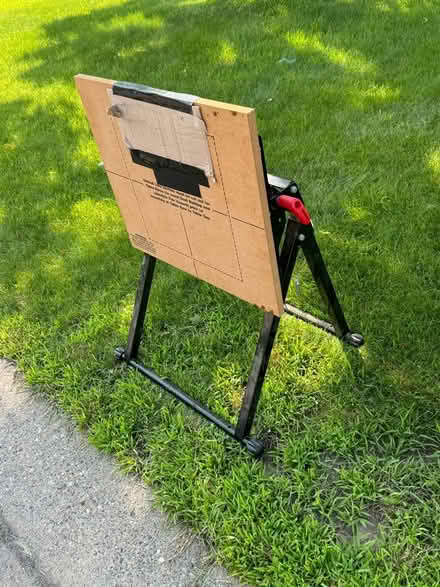 Photo of free Adjustable portable saw stand (9933 82nd St S, Cottage Grove) #1