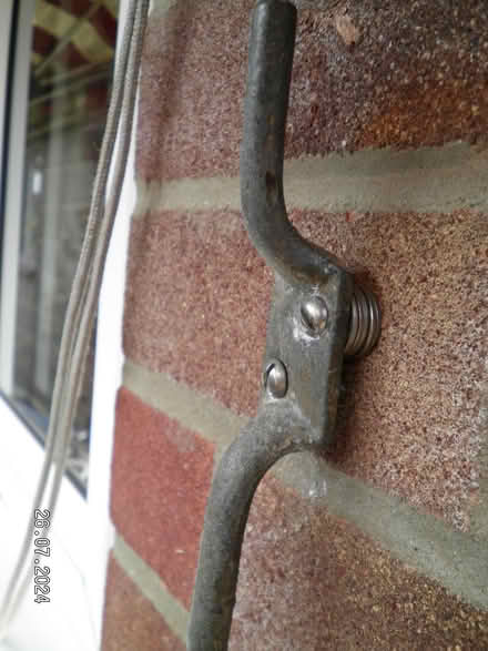 Photo of Cleat --used for securing stuff by winding a rope around it (New Costessey NR5) #1