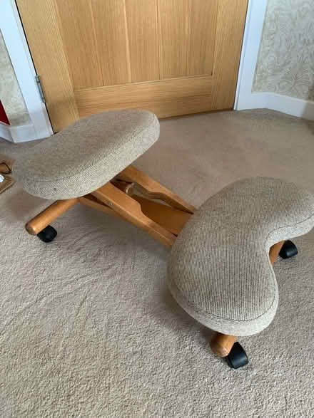 Photo of free Ergonomic kneeling stool (Odd down) #2