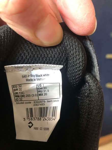 Photo of free Decathlon trainers size 13c kids. (Woodseats S8) #4