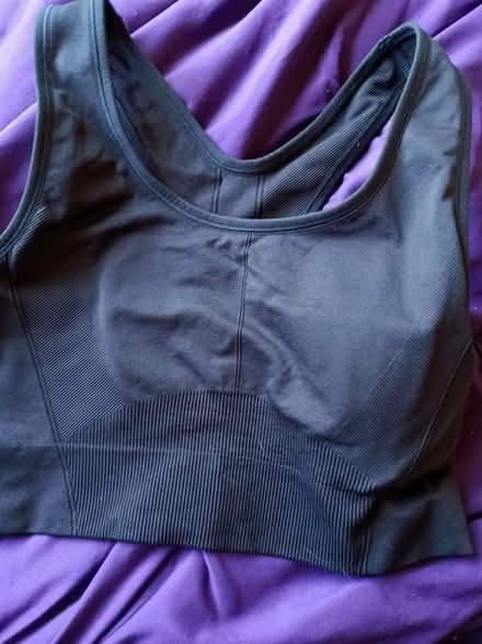 Photo of free New Sports Bra (White Center) #3