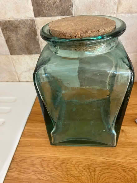 Photo of free Glass storage jar (Abingdon-on-Thames OX14) #1