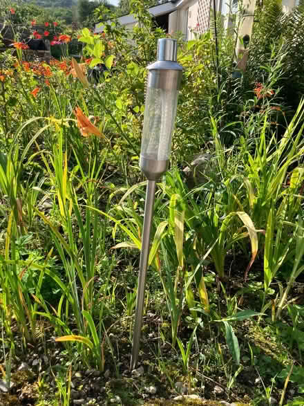 Photo of free 4 Garden paraffin lamps. (Warton LA5) #1
