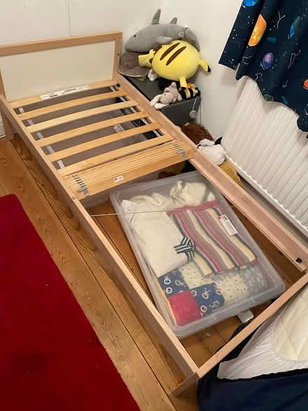 Photo of free Ikea Childs Bed frame with slats (Stroud GL5) #3