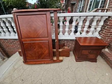 Photo of free Bed and Night Table (Sunnyside 48th Street) #1