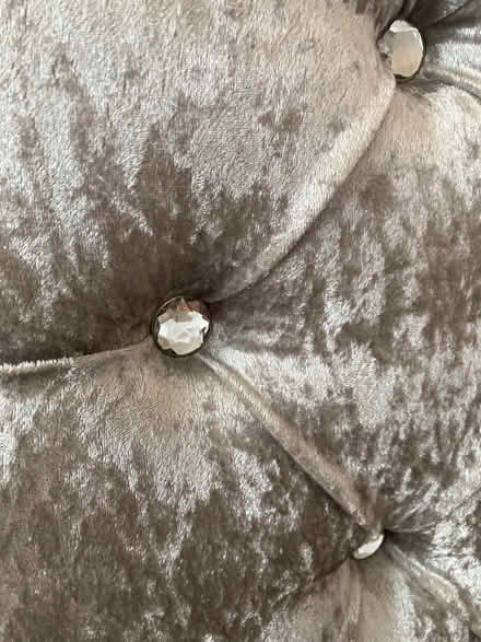 Photo of free Superking crushed velvet headboard (Nash MK17) #2