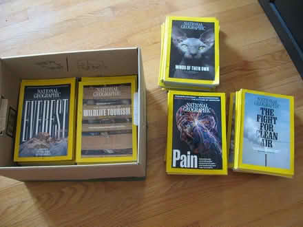 Photo of free National Geographic Magazines (Newmarket, near Southlake) #1