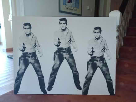 Photo of free Andy Warhol's Elvis (Gosforth) #1