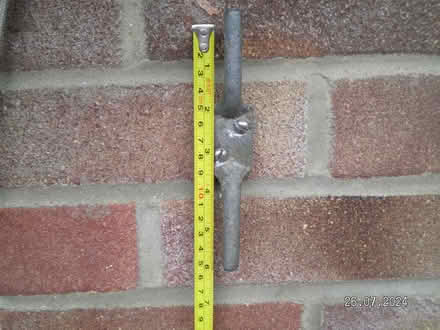 Photo of Cleat --used for securing stuff by winding a rope around it (New Costessey NR5) #2