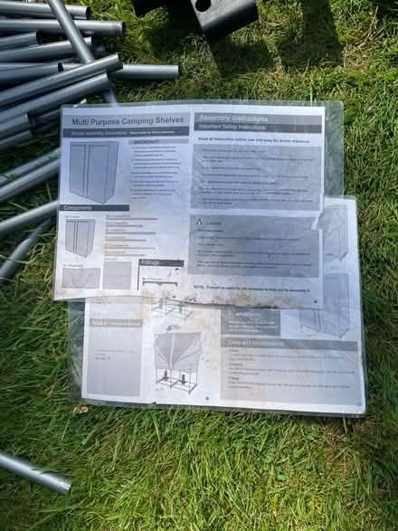 Photo of free Multi purpose camping shelves (Earley RG6) #1