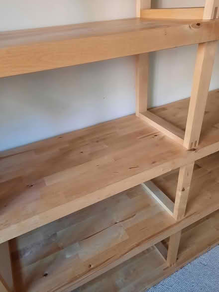 Photo of free Large solid wood shelving unit (CV9 atherstone) #2