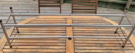 Photo of free Adjustable width shoe rack (Bassingbourn-cum-Kneesworth SG8) #2